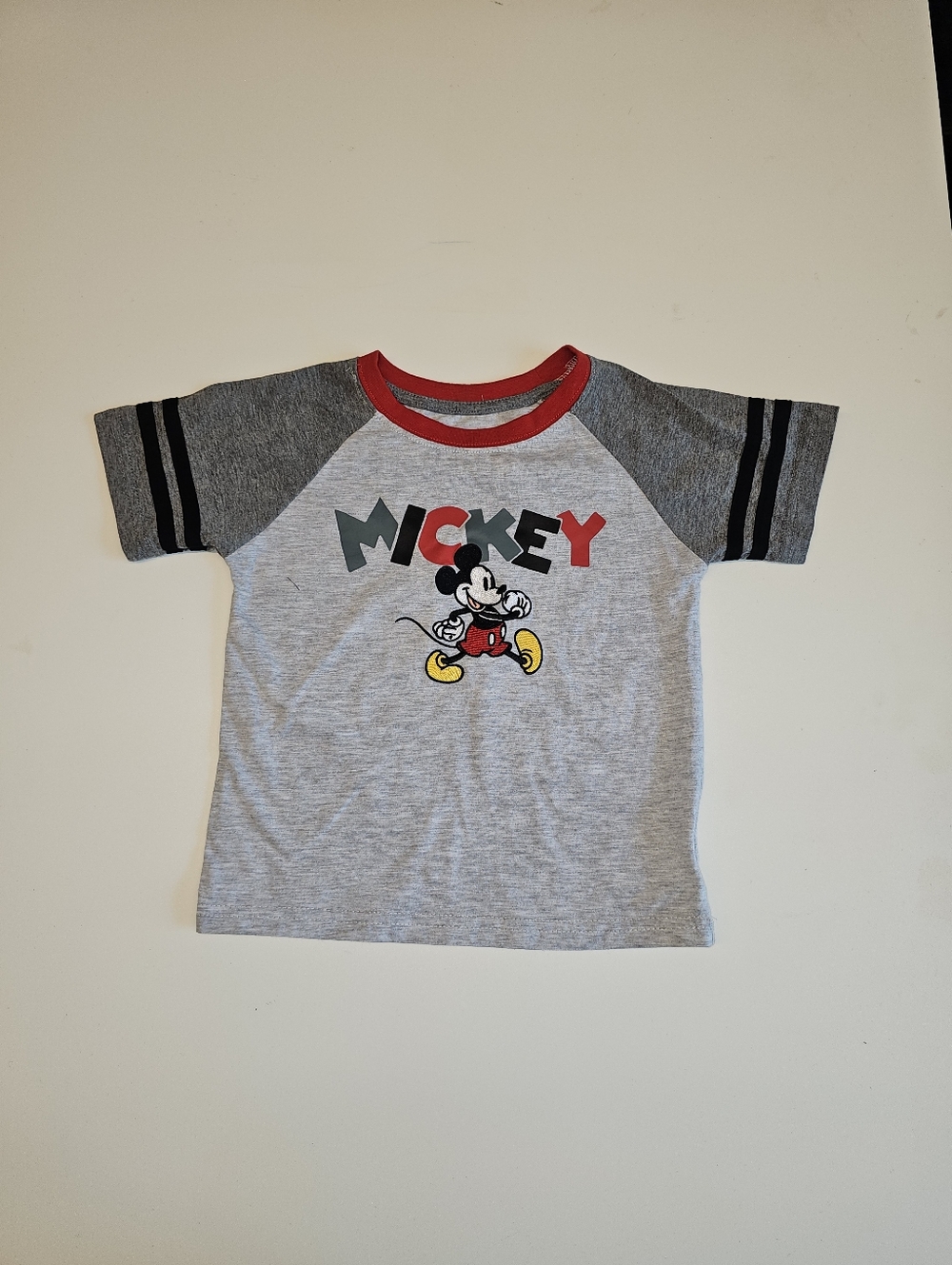 EUC | Disney | 4T | Mickey Mouse Graphic Raglan Tee
